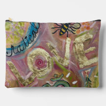 Bolsa grande arte original AMOR