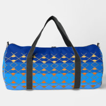 Bolsa Grande de Viagem - Borda com Gradiente de Di