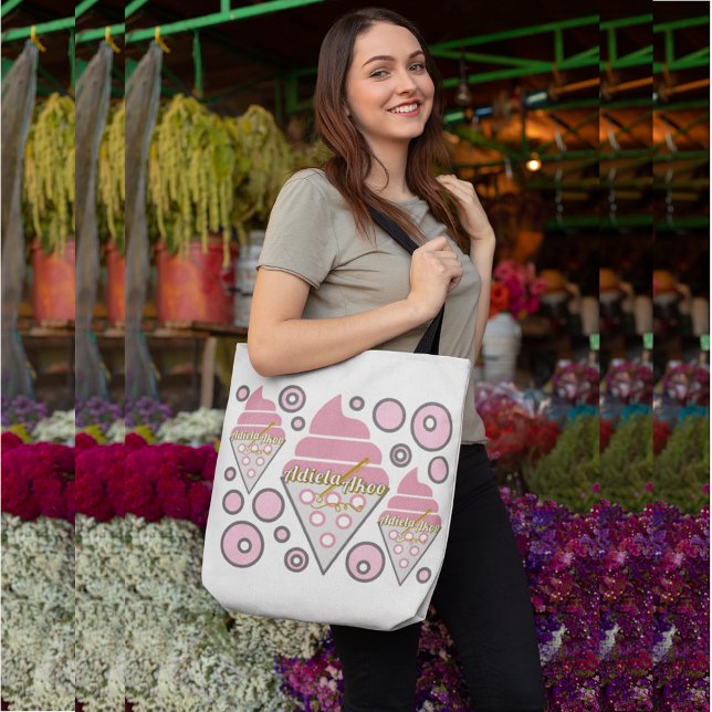 Bolsa irresistível da poeta Adiela Akoo (Irresistible Ice Cream Liquorice Tote by Poet Adiela Akoo. Love it? GET it! Shop the collection now)