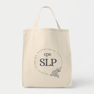 Bolsa - Logotipo Floral Negro