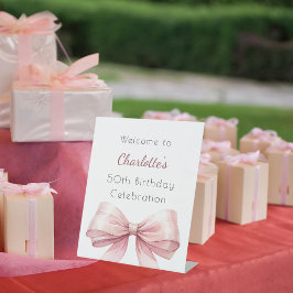 Bolsa mensageifesta de aniversario elegante rosa b