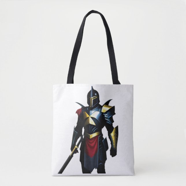 Bolsa Mini Tote Cavaleiro Vibrante (Frente)