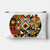 Bolsa Pequena Geometria Africana