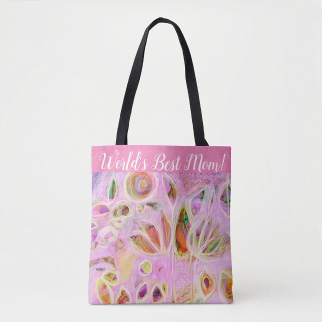 Bolsa Personalizado do Jardim da Mãe (Frente)
