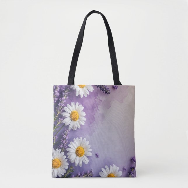 Bolsa Roxo-de-flor-selvagem (Frente)