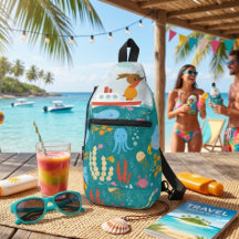 Bolsa sling divertida seaworld