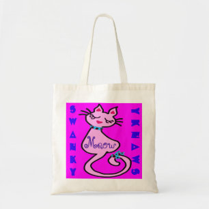 Bolsa Tote »¦๑Bolsa Jumbo de Tote Gatinho Adorável Swanky๑¦«