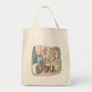 Bolsa Tote さ や し じ 衣 類 く の か け て あ る em 部 em 屋 em の em 座 em 椅