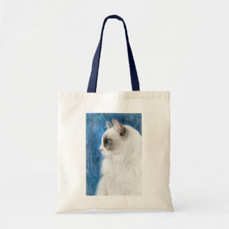 BOLSA TOTE ラグドールの横顔アートトート