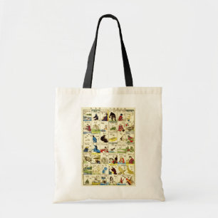 Bolsa Tote 英単語表, mesa de palavras inglesas, Ukiyo-e d