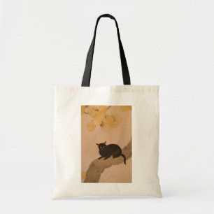 Bolsa Tote 黒猫, gato preto do 春草, Shunsō
