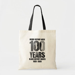 Bolsa Tote 100 Anos Semana da História Negra Mês da História