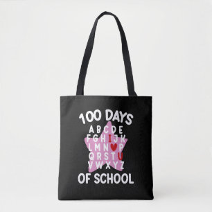 Bolsa Tote 100 Dias De Escola Alfabeto 100º Dia Professor 