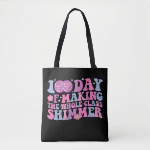 Bolsa Tote 100 Dias Fazendo Toda a Turma Brilhar Disco