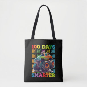 Bolsa Tote 100 Dias Mais Inteligente Monster Truck 100.º Dia 