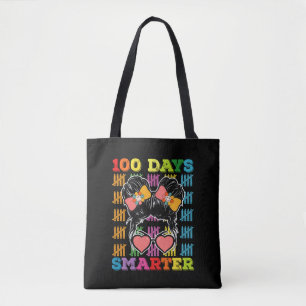 Bolsa Tote 100 Dias Mais Inteligentes, 100º Dia Da Escola