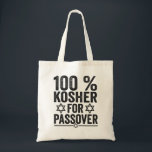Bolsa Tote 100% Kosher para o Pessegueiro de Passover Engraça<br><div class="desc">chanukah, menorah, hanukkah, dreidel, jedesejo, Chrismukkah, feriado, christmas, sufganiyot</div>
