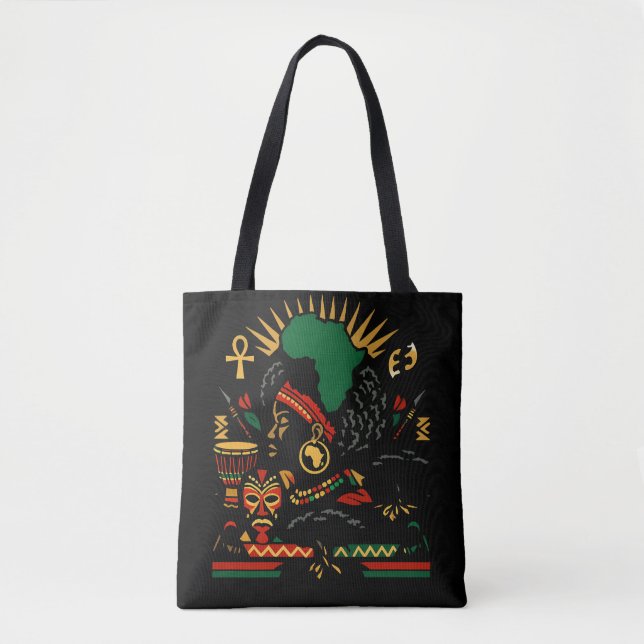 Bolsa Tote 100 Years of Black History Month 2026 Celebration (Frente)
