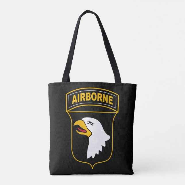 Bolsa Tote 1010 Veterano Militar da Divisão de Aeronaves (Verso)