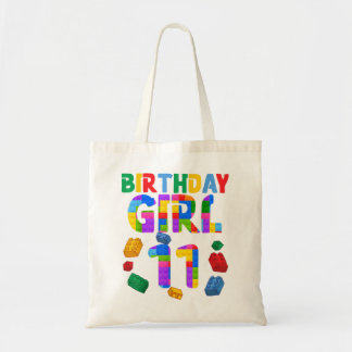 Bolsa Tote 11 Aniversário para Block Builder Girl 2011 Block