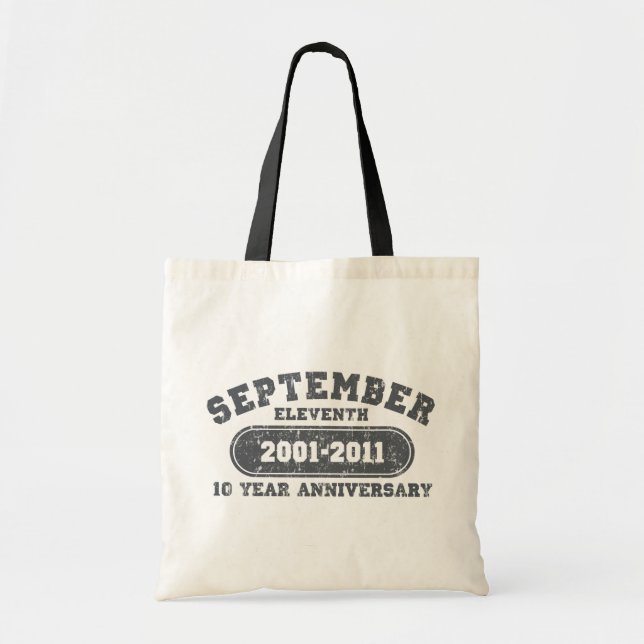 Bolsa Tote 11 de setembro - aniversário 2011 (Frente)