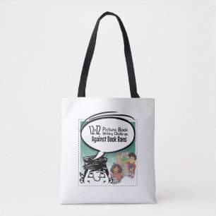 Bolsa Tote 12 x 12 contra a barra de ferramentas de listas