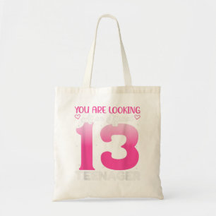 Bolsa Tote 13 Birthday Girls 13 Anos Oficial Teenager Bir