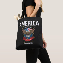 Bolsa Tote 1776 2026 |  EUA Semiquincentenário Comemorativo 