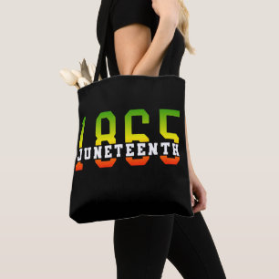 Bolsa Tote 18 de junho de 1865 Celebrando a Liberdade Negra