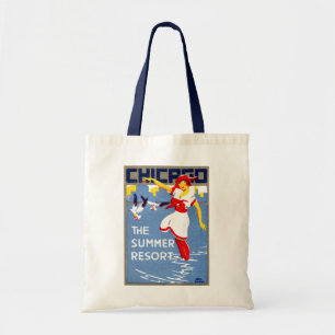 Bolsa Tote 1912 Chicago, o recurso de verão