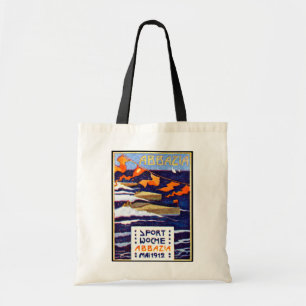 Bolsa Tote 1912 Raças de Barcos Rápidos Abbazia