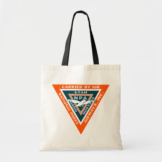 Bolsa Tote 1925 National Parks Airways (Frente)