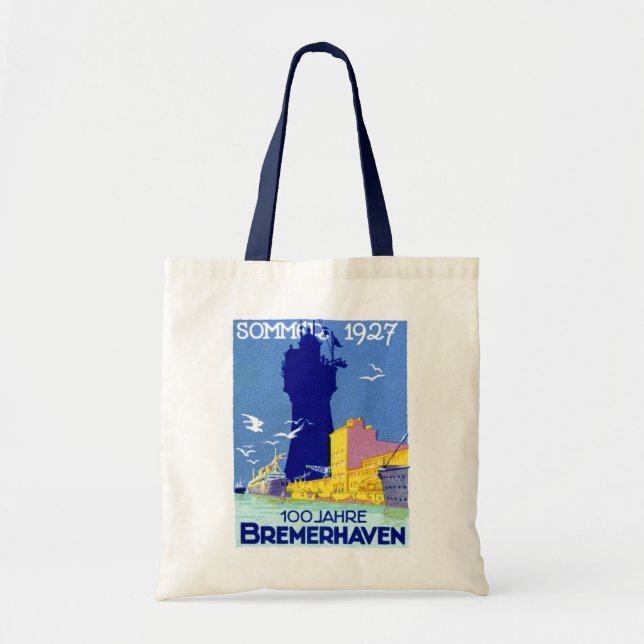 Bolsa Tote 1927 Bremerhaven Germany (Frente)