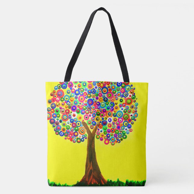 Bolsa Tote 192 - Saco de Tota da Árvore de Verão (Frente)