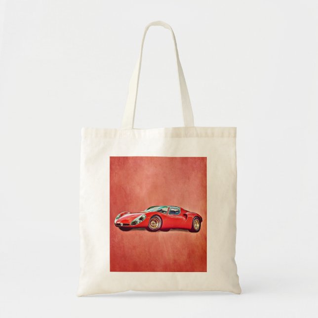 Bolsa Tote 1967 Alfa Romeo 33 Stradale (Frente)