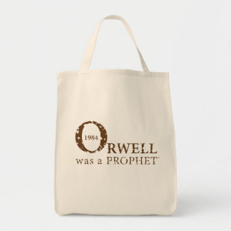 Bolsa Tote 1984 Orwell era um PROPHET