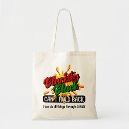 Bolsa Tote 1990 não pode segurar o negro cristão