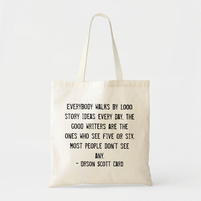 Bolsa Tote 1.000 ideias diárias (Frente)