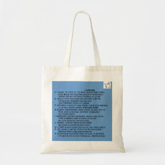 Bolsa Tote 1-Capricorn o 22 de dezembro - 19 de janeiro