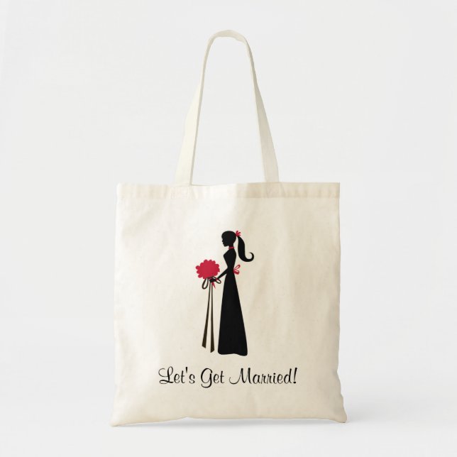 Bolsa Tote 1, deixou-nos casa-se! (Frente)