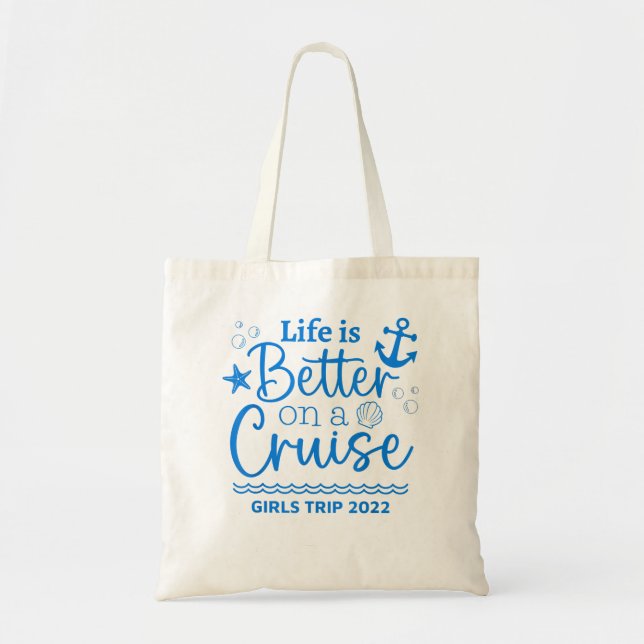 Bolsa Tote 2022 Girls Trip Cruise (Frente)