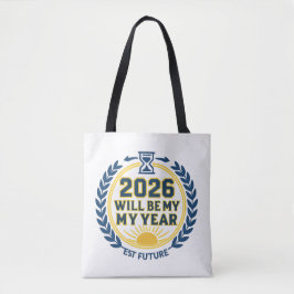 Bolsa Tote 2026 Será Meu Ano
