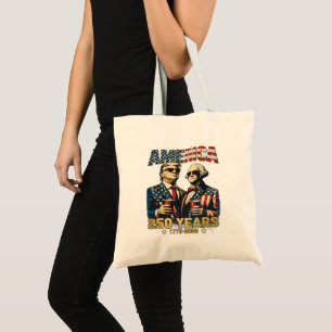 Bolsa Tote 250 Anos Aniversário da América 250º Trump