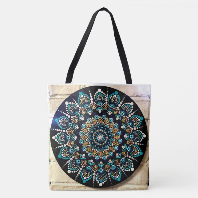 Bolsa Tote 256 - Saco de Mão Greek Eye (Frente)