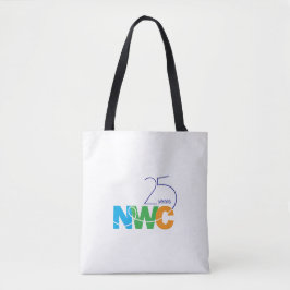 Bolsa Tote 25 Aniversário do Novo Mundo Chorale Shoulder