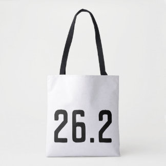 Bolsa Tote 26,2 Sacola da maratona