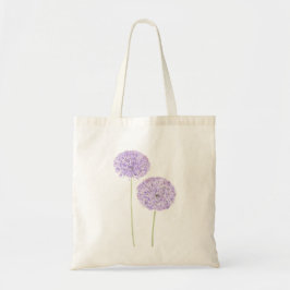 Bolsa Tote 2 cor d'água do Allium roxa