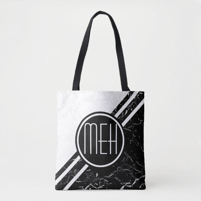Bolsa Tote 2Tone BW1 Monograma marcado (Frente)
