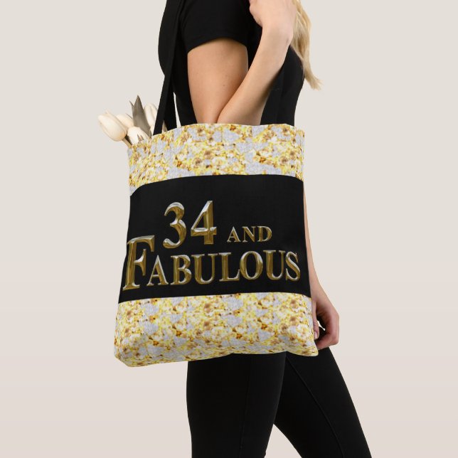 Bolsa Tote 34º Aniversário (Close Up)