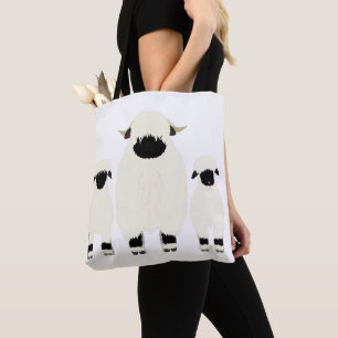 Bolsa Tote 3 Ovinos Valais seguidos